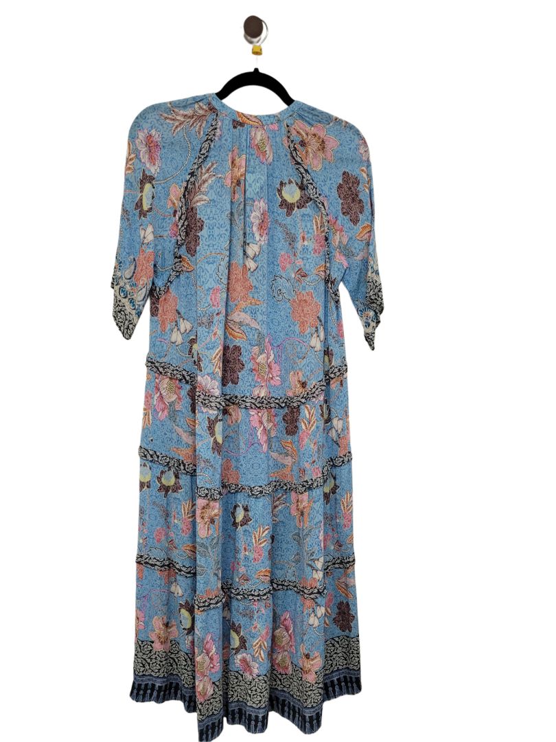 Blue red Loobies story Dress, 8