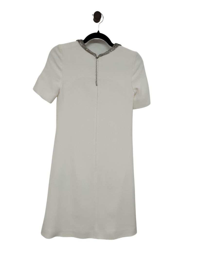 White with silver neckline Ermanno Scervino Dress, xs