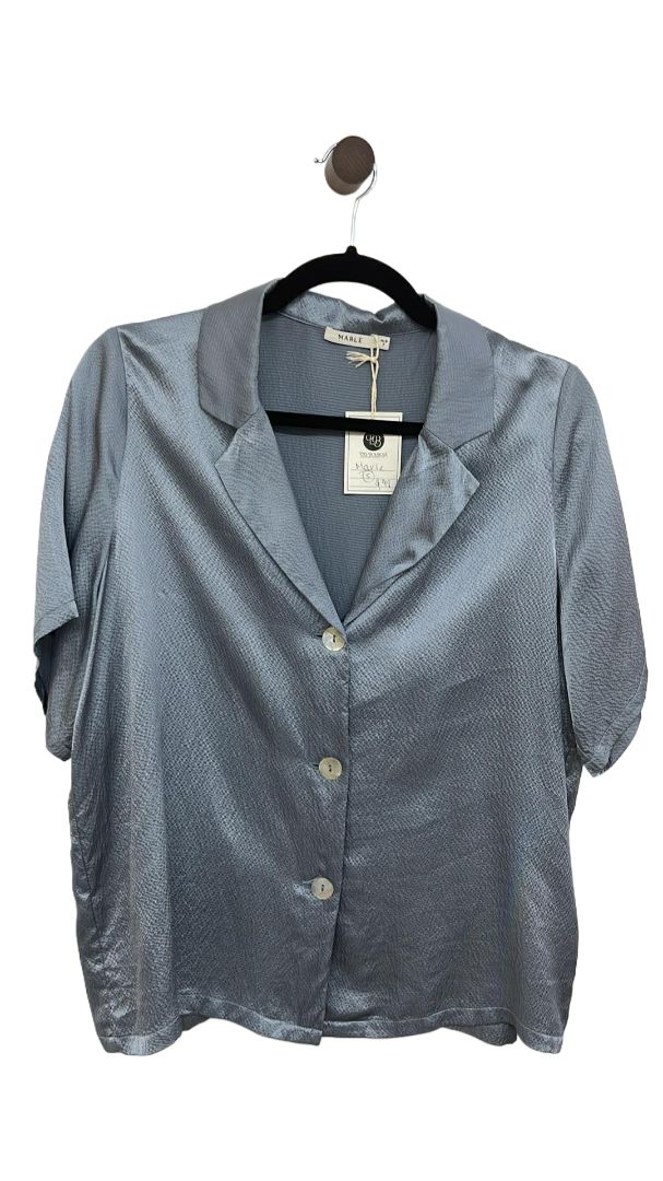 Silver Marle Short Sleeve Top, s