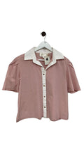 pink luxe de valentina Short Sleeve Top, 8
