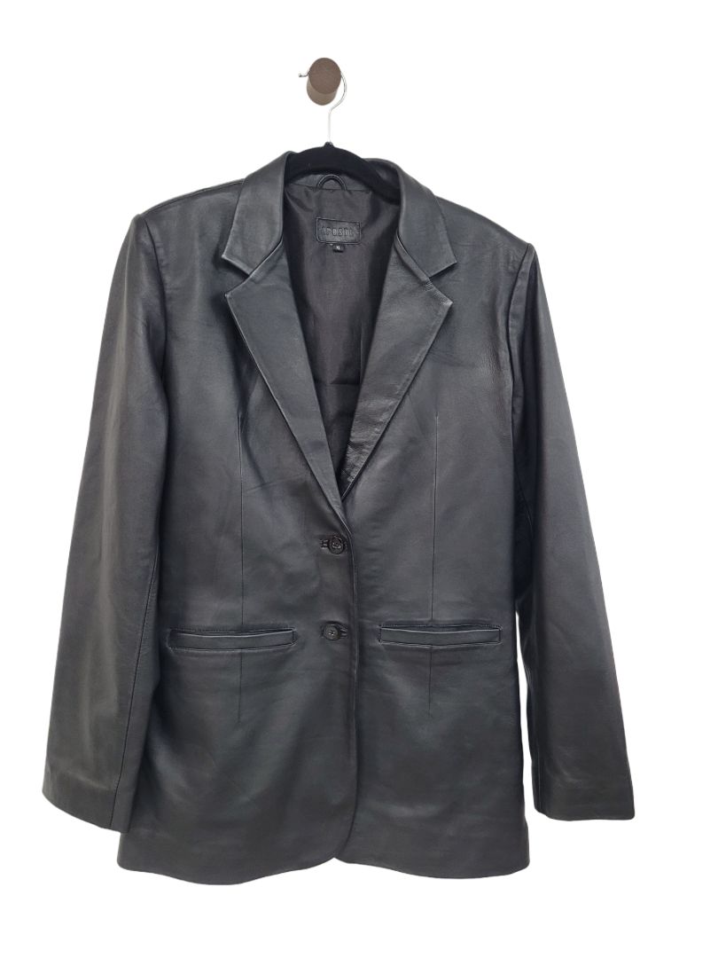 Black Apostl Leather blazer, 12