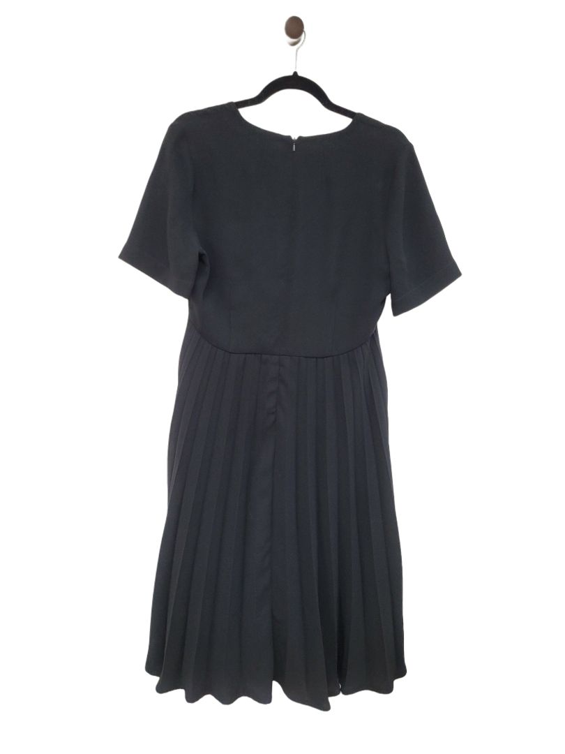 Black Juliette Hogan Pleated midi, 8