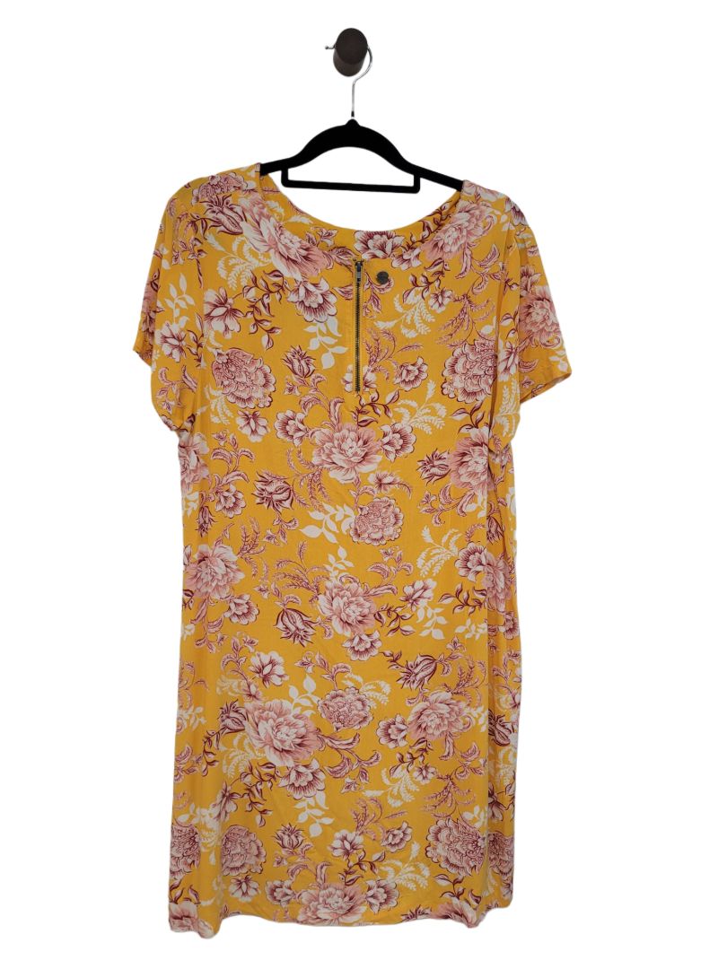yellow All about Eve Shift dress, 10