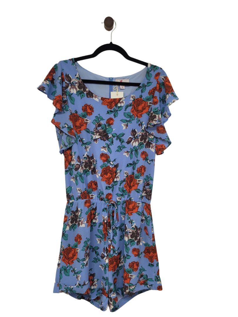 Blue and red Charlo Playsuit, 8