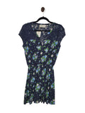 Blue flower Abercrombie Dress, M