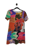 Multi Gorman Dress, XS