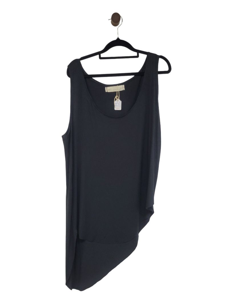 Black Honest John Short Sleeve Top, L/XL
