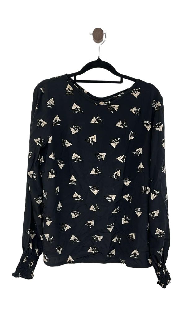 black NES Long Sleeve Top, m