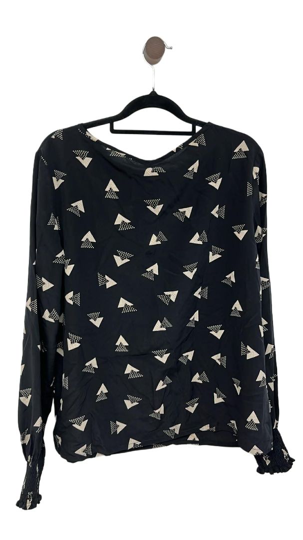 black NES Long Sleeve Top, m