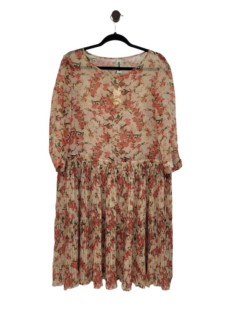 Pink orange floral Kate Sylvester Dress, L