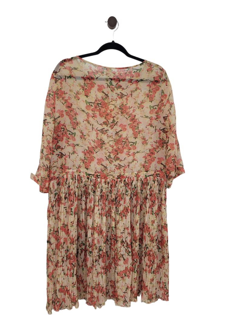 Pink orange floral Kate Sylvester Dress, L