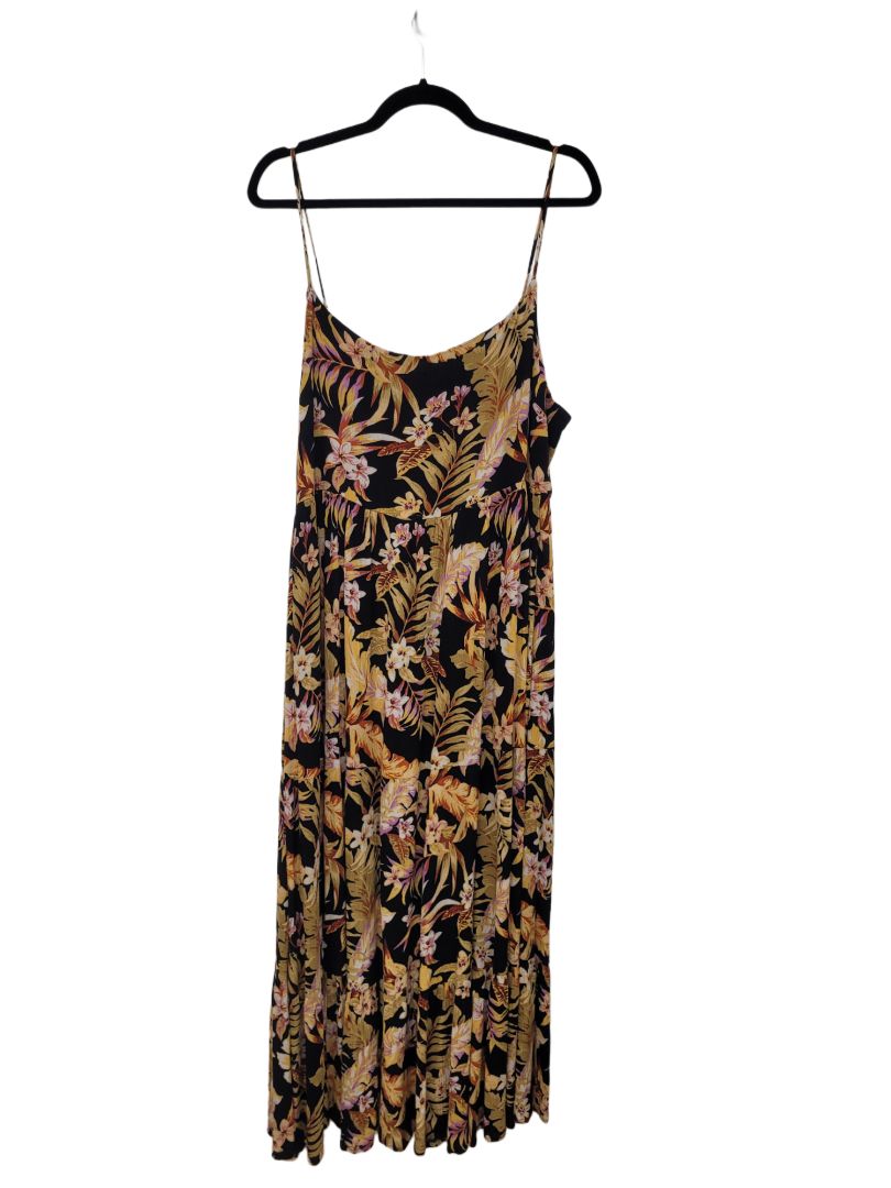 Black orange Ripcurl Dress, XL