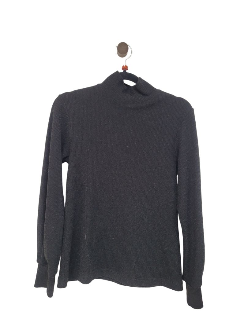 Black Repertoire Long Sleeve Top, 10