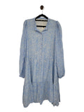 Blue and white Second Female Dress, L
