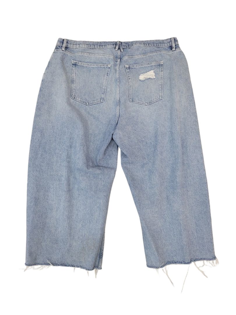 Blue Good American Barrel jeans, 18
