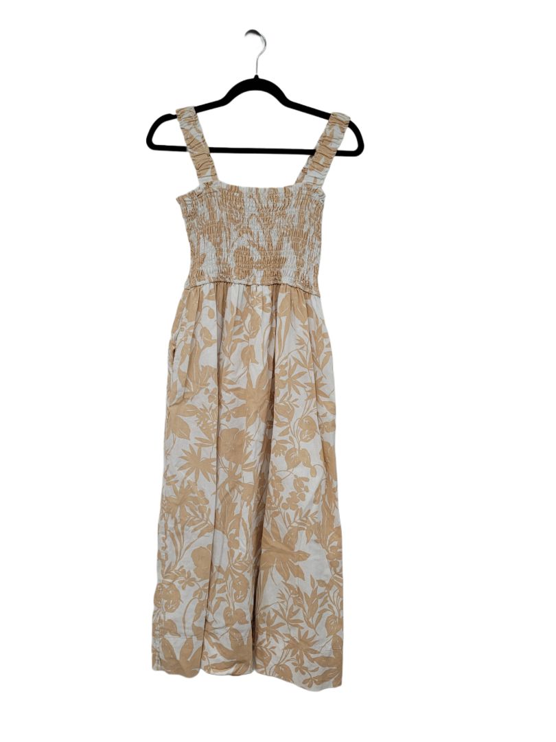 Beige and white Staple the Label Dress, 12
