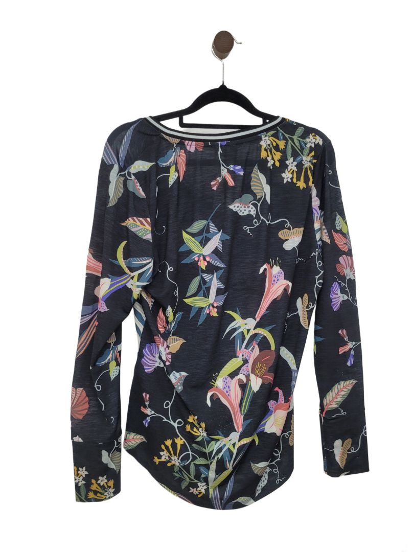 Black Madly sweetly Long Sleeve Top, 8