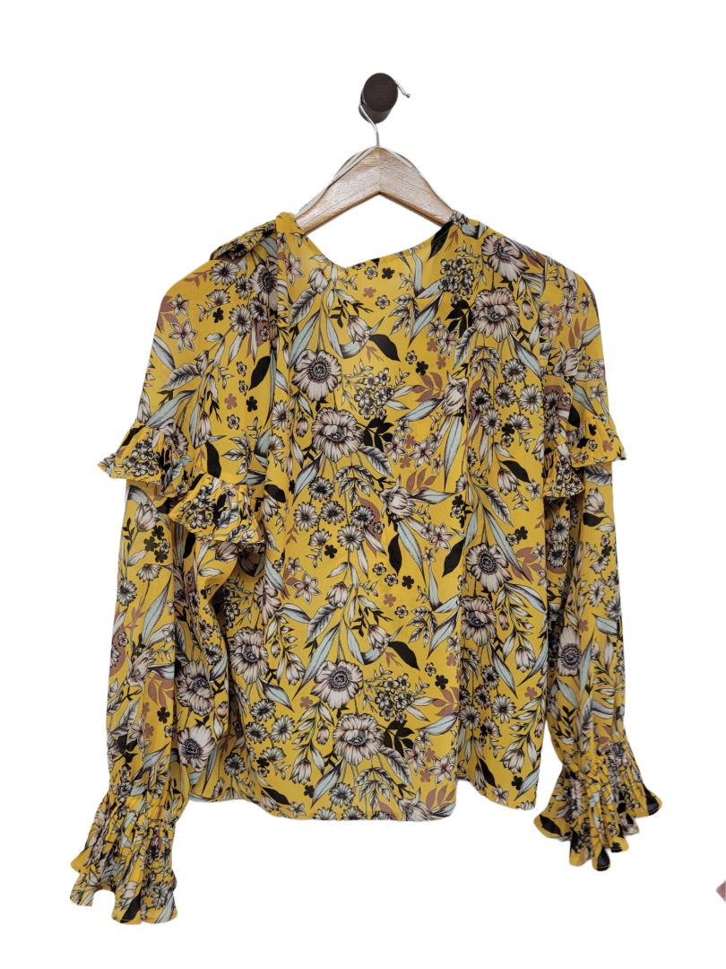 Yellow Wish Long Sleeve Top, 10