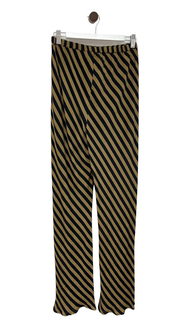 black/gold Dissh Pants, 12