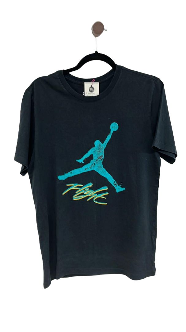 Black air jordan Short Sleeve Top, m