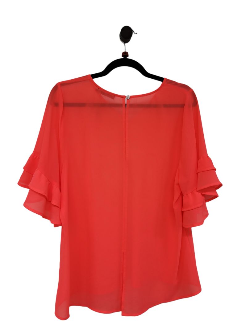 Pink Gloss Short Sleeve Top, 10
