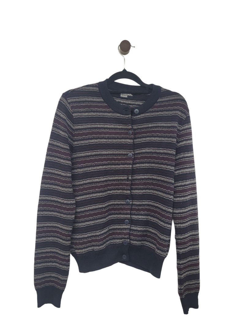 Navy red Standard Issue Cardigan, L
