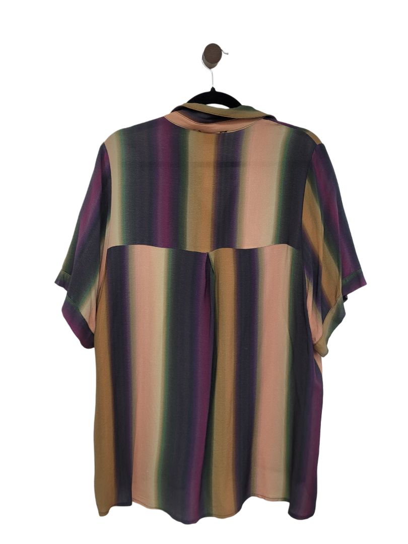 Multi coloured Dissh Short Sleeve Top, 10
