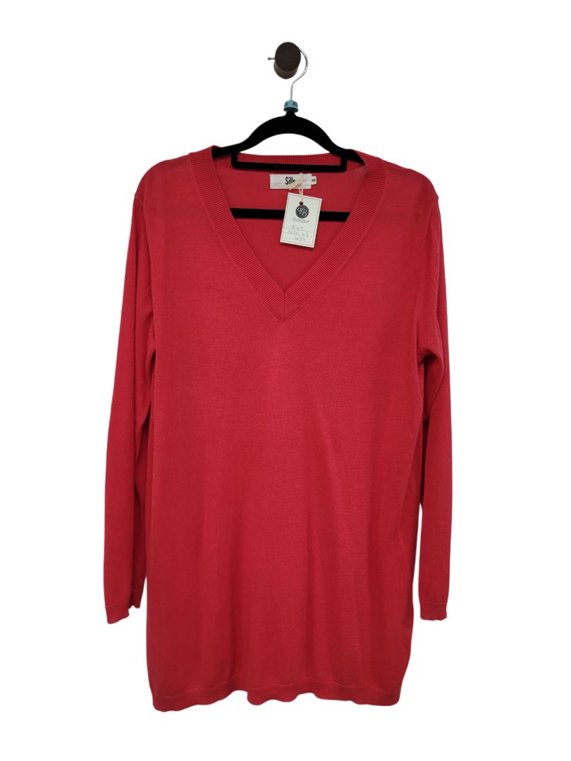 red Sills Long Sleeve Top, xs