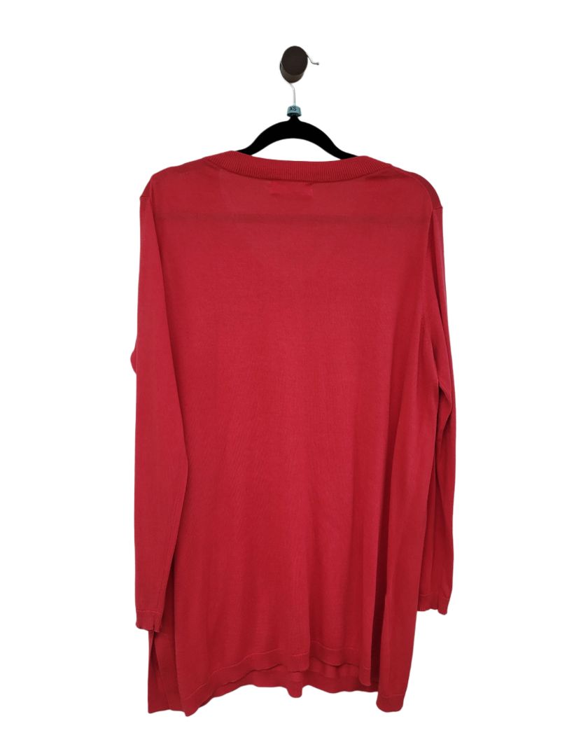 red Sills Long Sleeve Top, xs