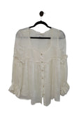 off white AJE Long Sleeve Top, 8