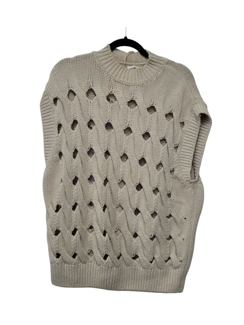 Beige Anine Bing s/s knit, One size