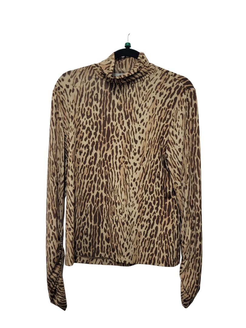 Leopard Zimmermann Long Sleeve Top, 3