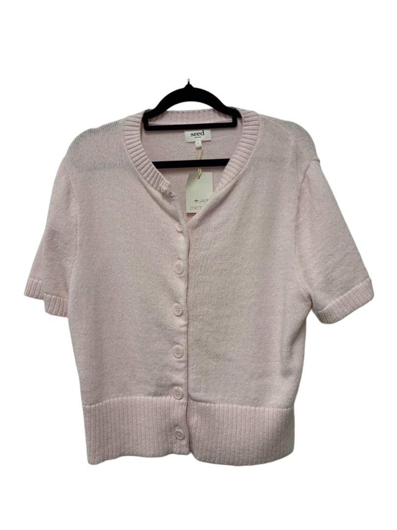 Pink Seed Cardigan, L