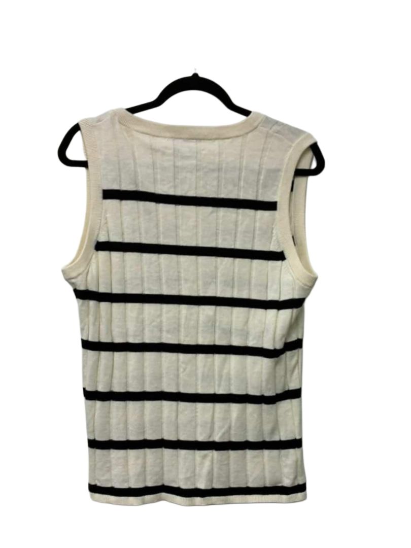 White and black Country Road Vest, XL