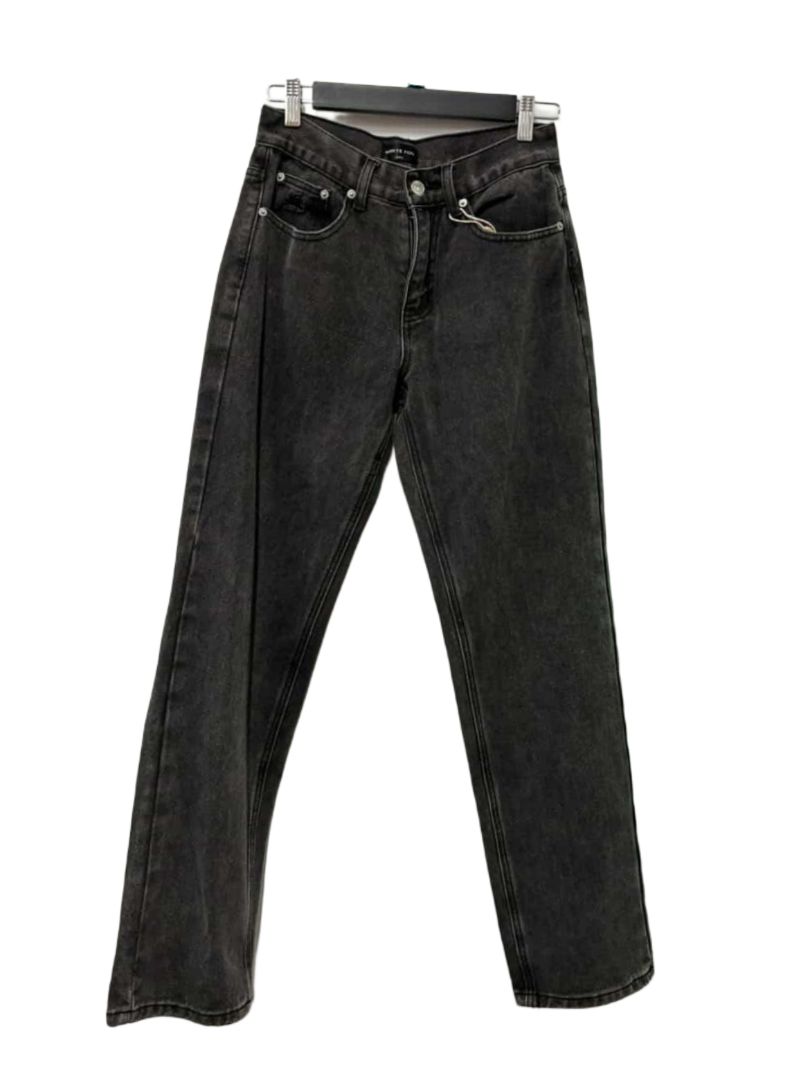 Black White Fox Jeans, XS