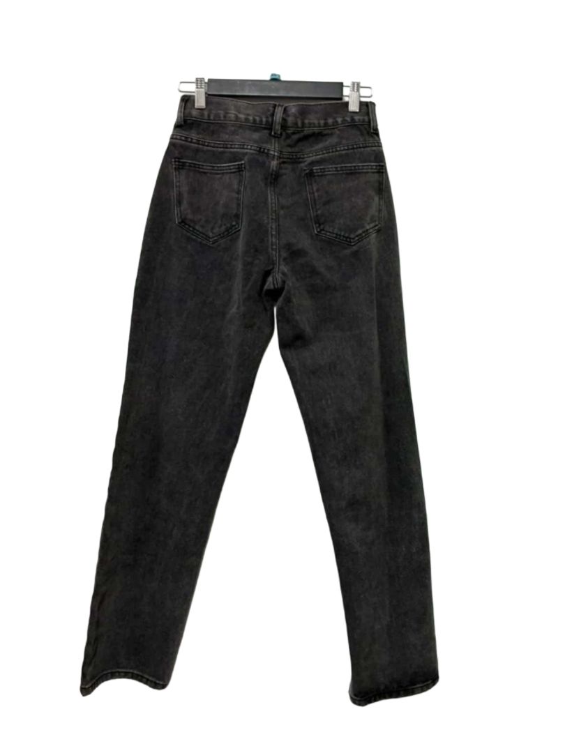 Black White Fox Jeans, XS