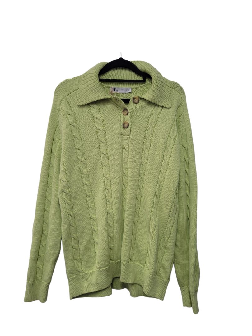 Lime green Zara Jumper, S