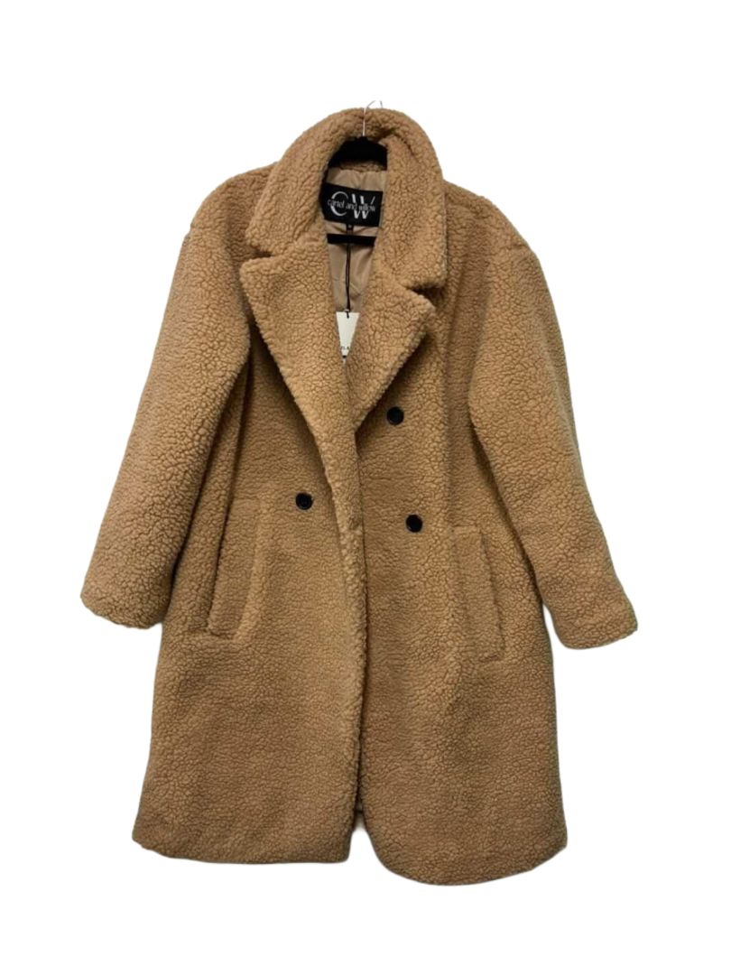 Brown Cartel & Willow Teddy coat, M