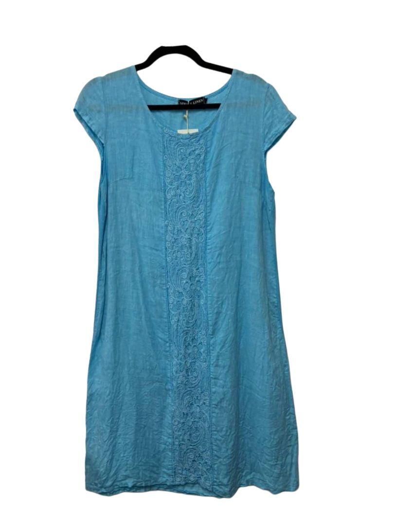 blue Simply Linen Dress, s