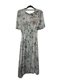 Grey floral Witchery Dress, 6