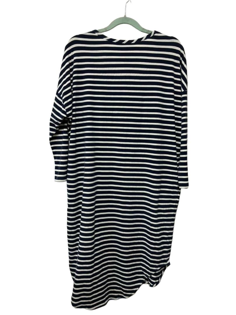 Blue and white bohemian Dress, XS
