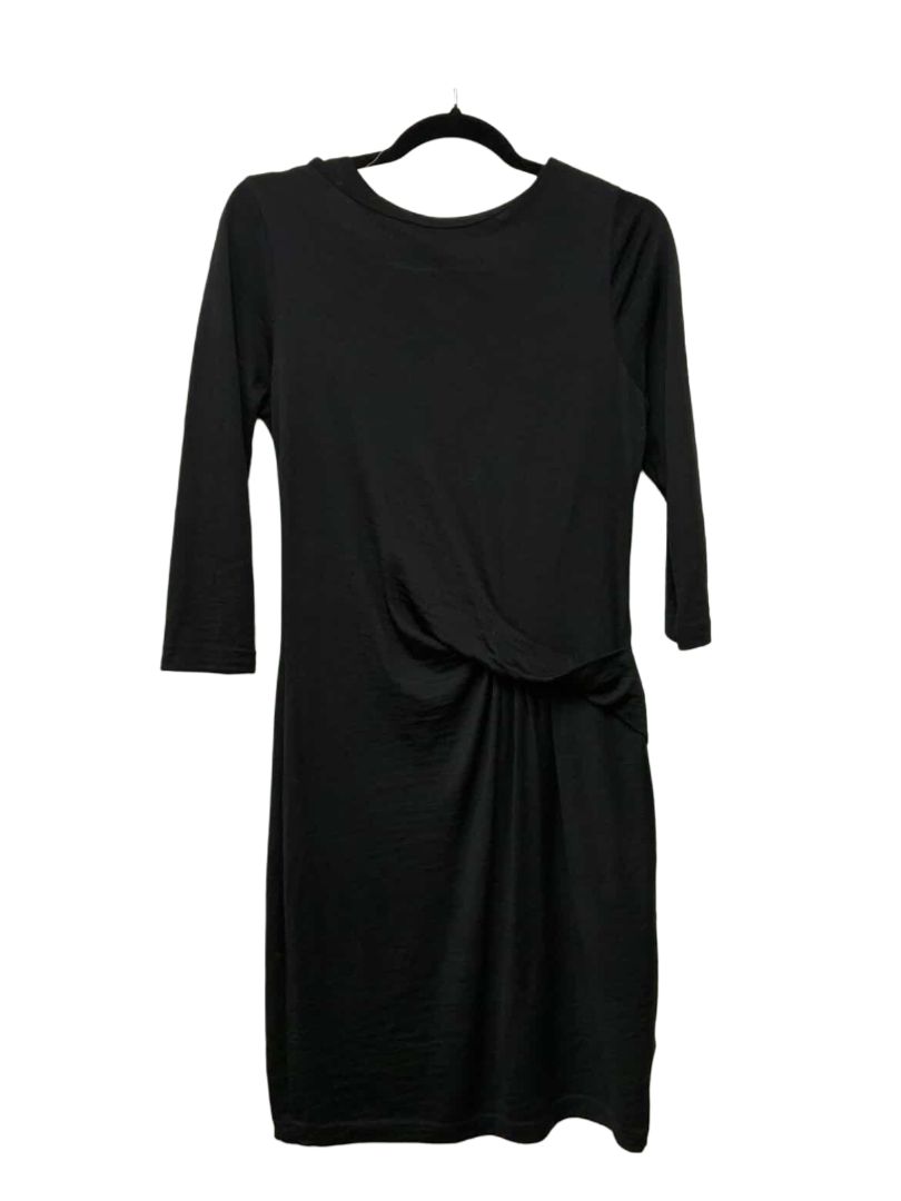 black North south merino Dress, XS