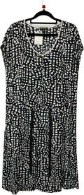 Black and white Mardee Dress, 10