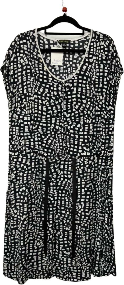 Black and white Mardee Dress, 10