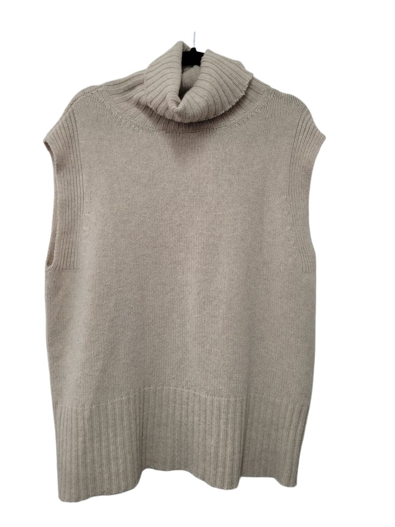 Beige Cloth & Co sleeveless knit, XS