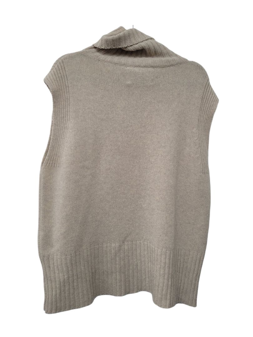 Beige Cloth & Co sleeveless knit, XS