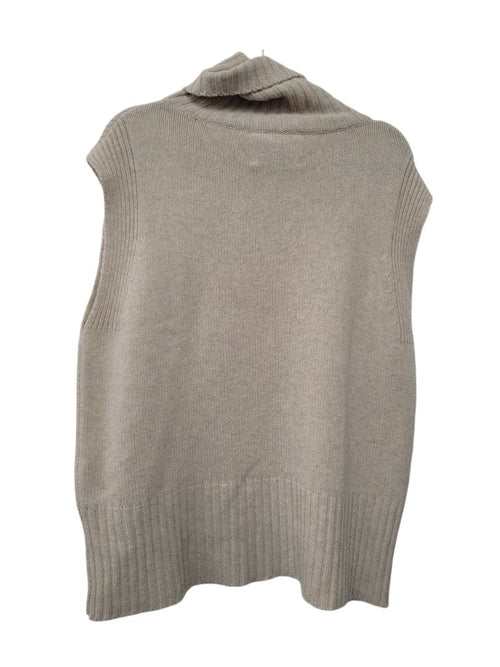 Beige Cloth & Co sleeveless knit, XS