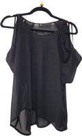 black Moochi Short Sleeve Top, 8