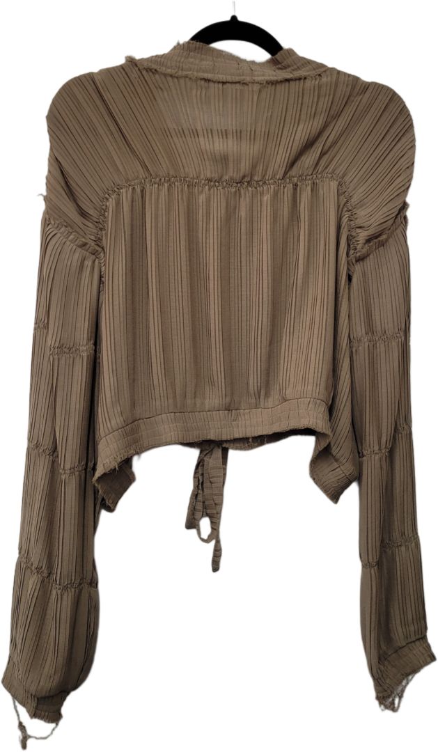 Brown Heidi Frank Pleated, 8