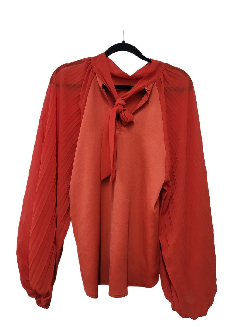 Red Dear Sutton Long Sleeve Top, 8